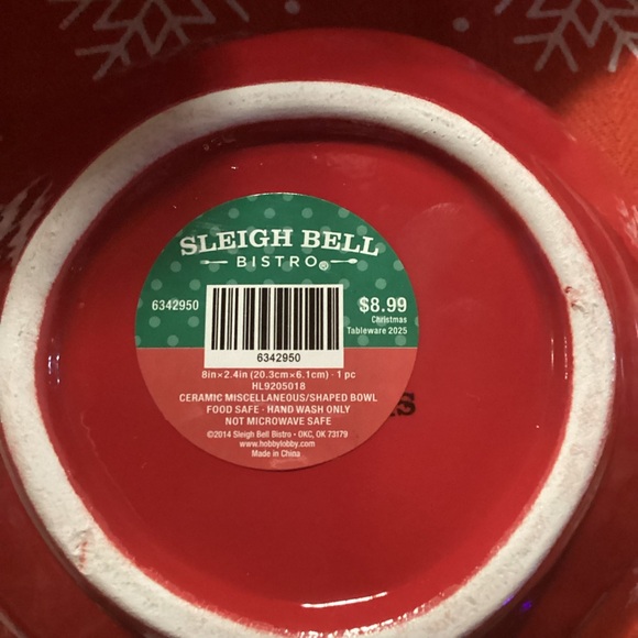Sleigh Bell Bistro Holiday Candy Dish - Picture 6 of 6